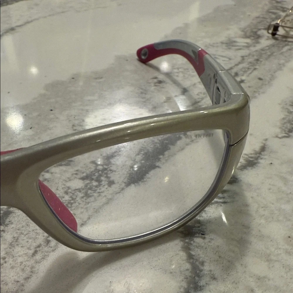 Wiley-X Youth Force series “Victory” RX Silver and Pink safety Glasses